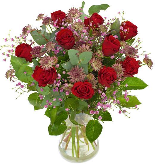 10 Red Roses